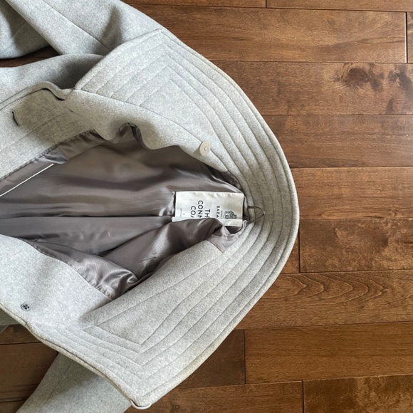 Aritzia Barton Conan grey wool long coar - Picture 3 of 7